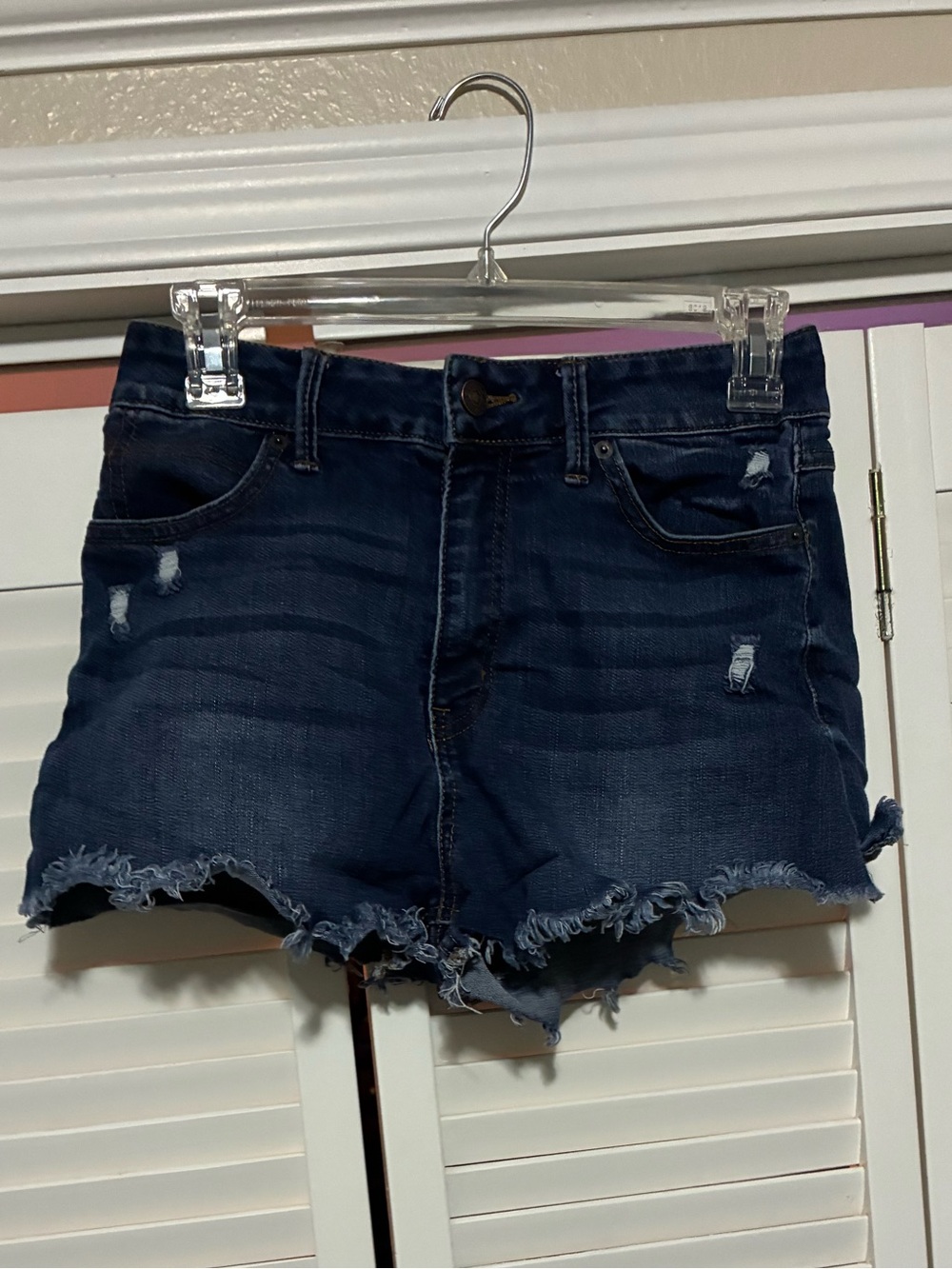 Rewash Dark Blue Denim Shorts